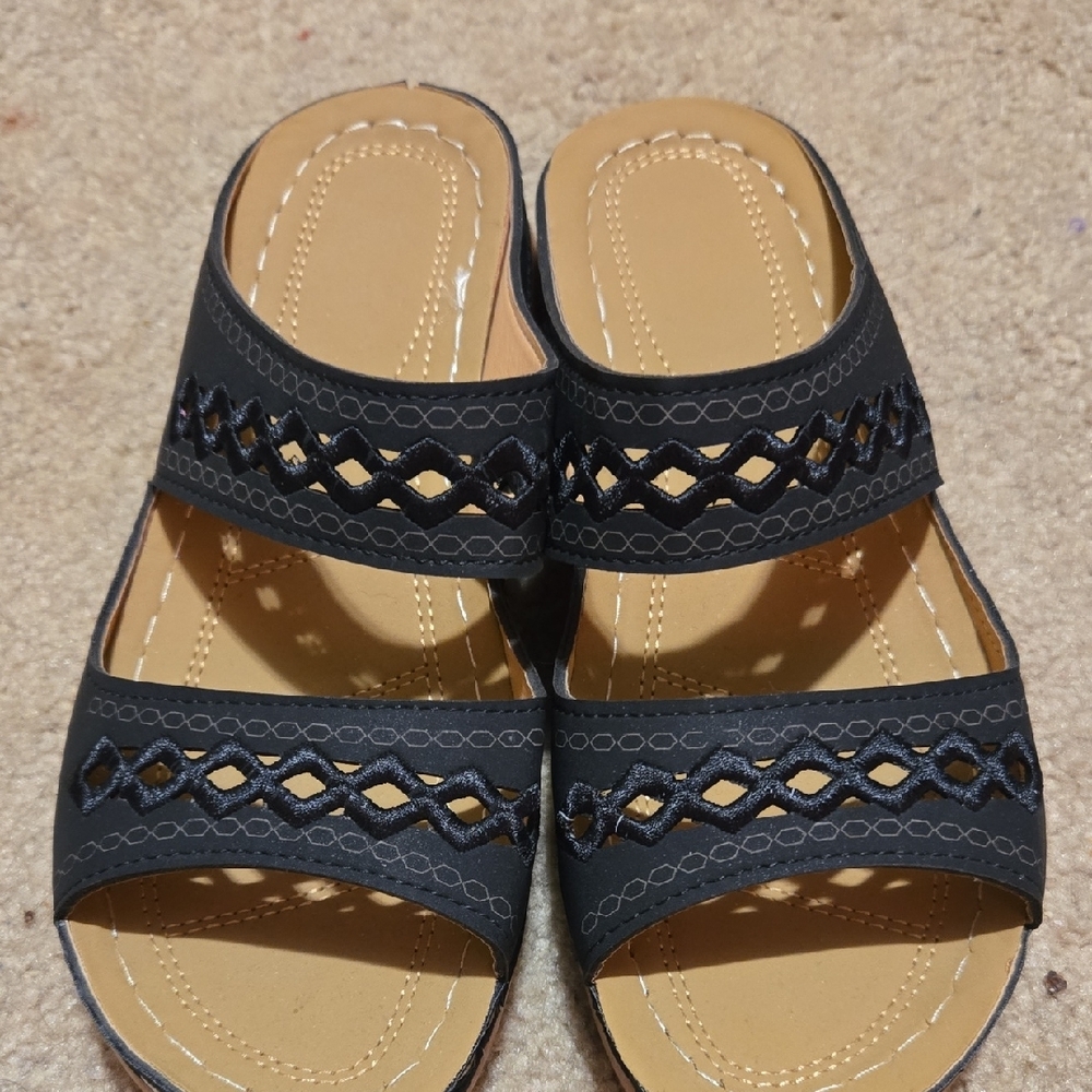 Elegant Black Women's Sandals